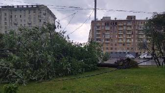 Москву накрыл ураган: разрушительные последствия стихии попали на… 